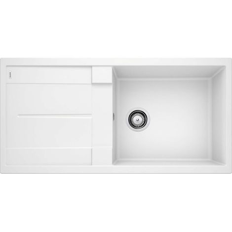Einbauwaschbecken 60cm weiß - 515280 - blanco