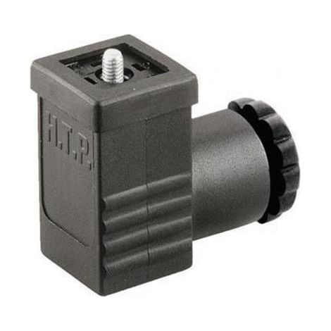 Hirschmann GDS 307 933 024-100 enchufe hembra negro 3 polos