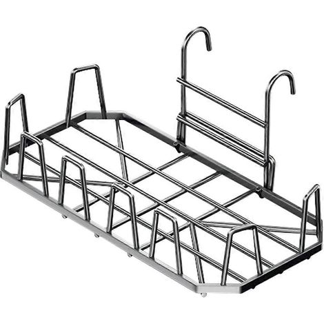 Étendoir Multi Functional intérieur et extérieur Shoe séchage Railing Windowsill Hanging Minimalist vêtements (1/5)