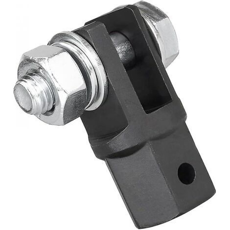 Adaptateur de cric à ciseaux pour clé à chocs, clé à ergot, prise de perceuse électrique robuste, connecteur de cric à ciseaux, universel automobile pour remorque Jack Rv (1/5)