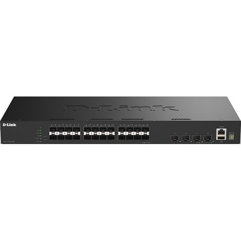D-Link DGS-1530-28S /E switch di rete Gestito L2 Nero