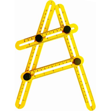 Outil de mesure multi-angles Jig, règle flexible pour des mesures précises (1/5)