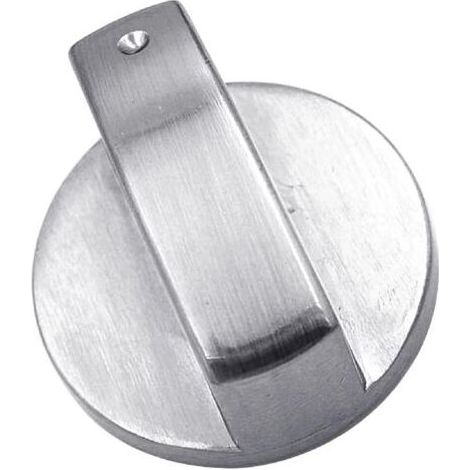 Bouton de commande universel pour cuisinière à gaz, argent, adaptateurs, bouton rotatif de remplacement pour brûleur, 6 mm/0,24'' (1/4)