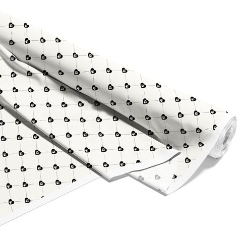 OUTDOOR DEKOSTOFFE OXFORD - Motiv Pfoten auf Herzen I DX034 (1/5)