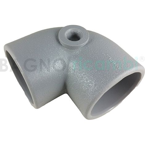 Ricambio Curva 90° con filettatura depressostato Teuco 81067100
