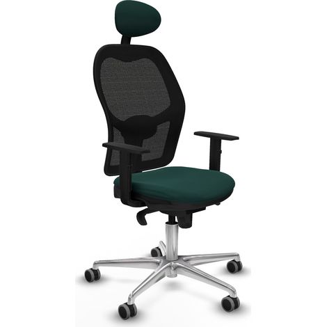 Sedia Ufficio con Poggiatesta Jorquera Piqueras y Crespo 1D086G1 Verde (1/5)