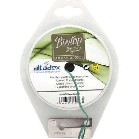 Alambre plastificado Hobby 0,4 mm 100 m Biotop