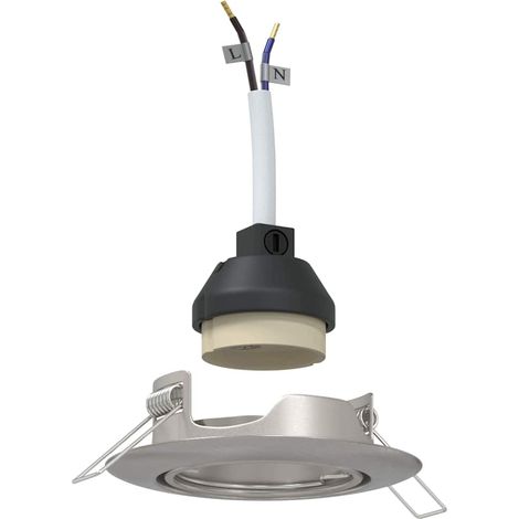 Projecteur 24 pcs Argenté 9 x 9 x 2,5 cm Métal
