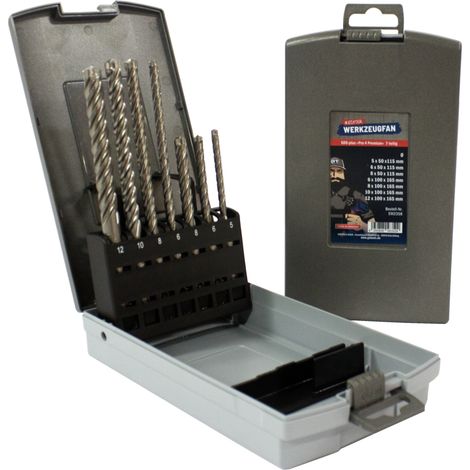 Echter Werkzeugfan SDS-plus Bohrersatz Pro 4 Premium 7-tlg. (1/4)