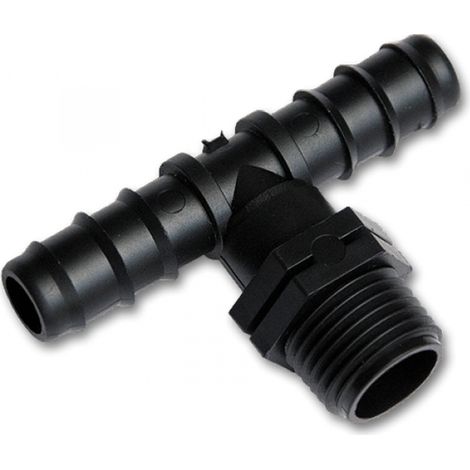 T-Stückverteiler Außengewinde 16mm 1/2"