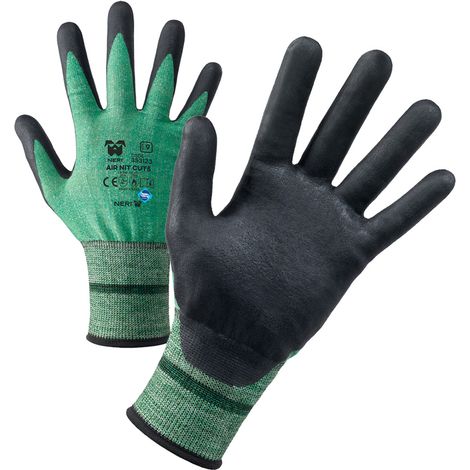 Neri Air Nit Cut5 Schnittschutzhandschuhe - 11 (XXL) -  Schwarz / Grün