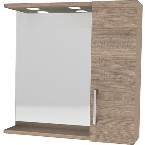 Miroir Rover Fumo 1 porte cm 58 X 16 X H.57