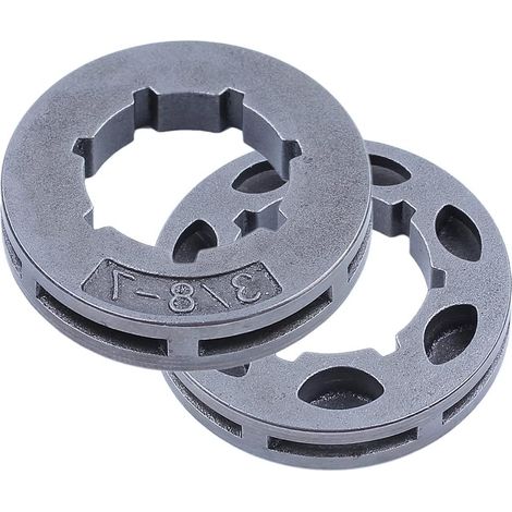 Kit de jante de pignon 3/8" 7T, pour tronçonneuse Husqvarna 555, 154, 254, 254Xp, 257, 262, 262Xp, 455, 455 Rancher, 460,460 Rancher, 50 51,55,55 Rancher 29496X 18720 (1/5)