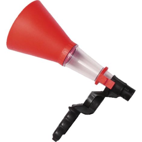 Entonnoir d'huile moteur de voiture, anti-fuite, entonnoir de remplissage d'huile moteur de voiture, structure de verrouillage automatique visible, outil de changement rapide de pince (1/5)