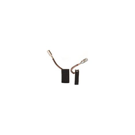 Juego de 2 carbones adaptables para Hilti. Dimensiones: 5 x 10 x 17 mm.