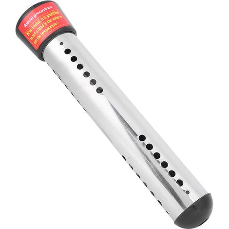Chauffe-eau électrique flottant à immersion 1500 W, 1,5 m, pour piscine, noir (avec couvercle de protection, arrêt automatique non automatique, 1500 W) (1/5)