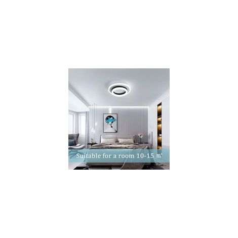 Plafonnier 12W LED – Luminaire rond 20cm – Blanc froid– Éclairage efficace pour chambre et salon (1/3)