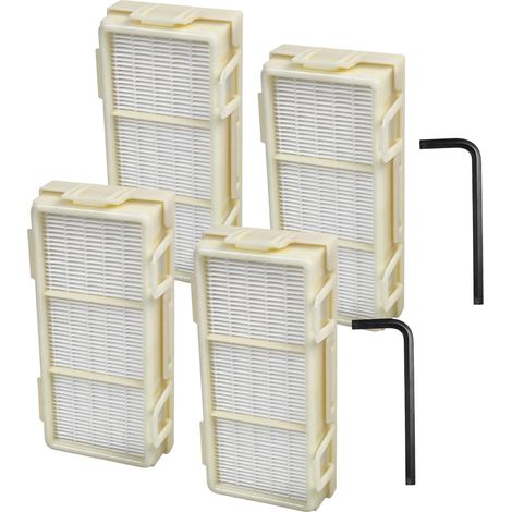 vhbw 4x Filtre HEPA remplacement pour Dyson 965280-01 pour sèche-mains H13, jaune (1/4)