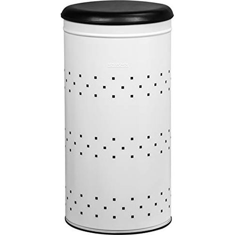 Rossignol Lina cesta de ropa blanca 45 L diseño contemporáneo