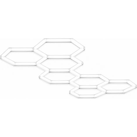 LUSSOCRAFT Lampe de travail LED moderne – Métal, blanc froid, 48×26.5×19 cm, pour salon et couloir (1/5)