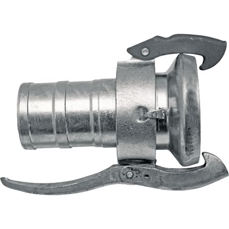 Tapón para camión cisterna con extremo para manguera de 4" (110 mm) de diámetro interior (NW) y longitud de 230 mm (108/4"). Número de pieza: 0218209.