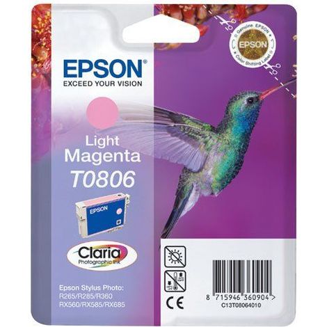 Epson Tintenkartusche Stylus Photo PX700W/800FW/R265/285/360/RX560/585, C13T0806 (C13T08064021) (1/5)