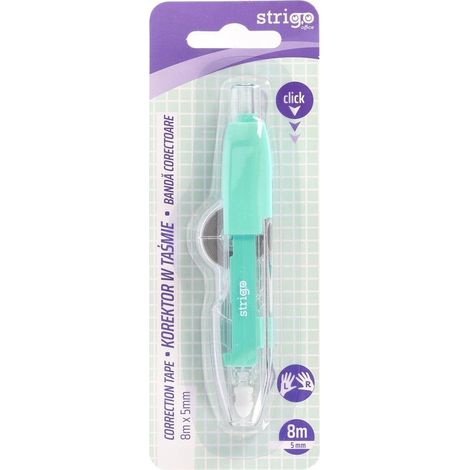 Nastro correttore automatico Strigo 5mmx8m Verde