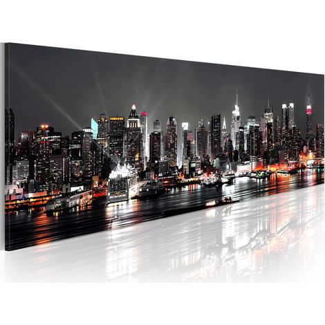 Tableau Imprimé "Rêve New Yorkais" 45 x 135 cm (1/2)