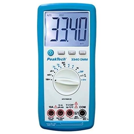 Herramienta de medida electrónica Peaktech p3340 4000 counts 600V