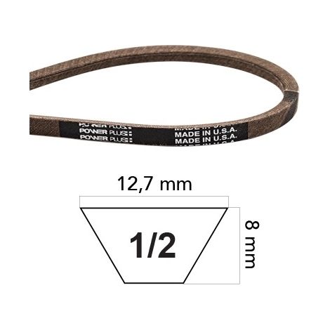 Rasentraktorriemen aus 1/2 Zoll KEVLAR kompatibel MTD 04044