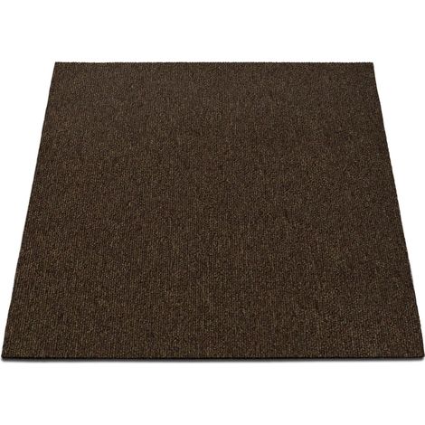 Teppichfliesen Lyonn Braun 07 50 x 50 cm
