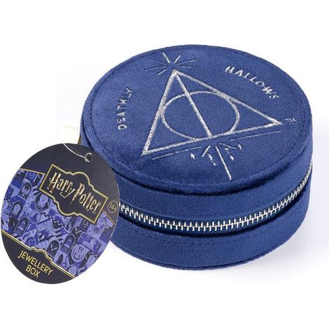Harry Potter, Portagioie in Velluto, Deathly Hallows, Licenza Ufficiale, 11 cm