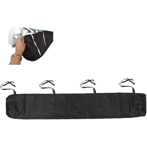 Protecteur De Couverture d'Auvent Anti-Poussière, Housse De Protection Auvent Pare Soleil Sac De Protection Pour Store Banne, Avec Cordon, Pour Terrasse De Jardin Extérieur(Size:4M,Color:Le n (1/5)