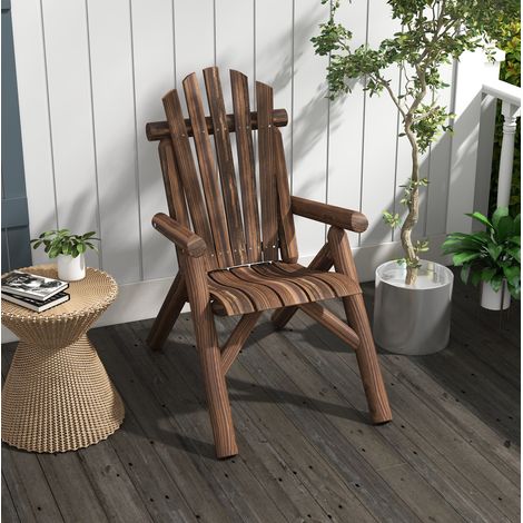 sedia seduta 83x68x101 giardino legno marrone HAVRYA (1/4)