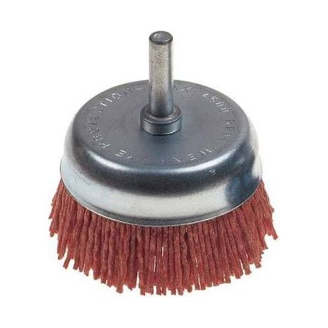 SPAZZOLA FIBRA A TAZZA + GAMBO PG