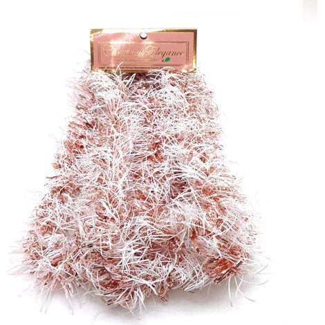 Guirlande En Paillettes - 5 Mètres - Rose - Pour Décoration De Sapin De Noël Fêtes Mariages Anniversaires (1/5)