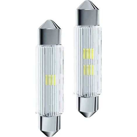 Signal Construct MSOE113954HE Ampoule navette LED blanc chaud S8.5 24 V/AC, 24 V/DC 25.7 lm