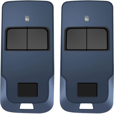 Remplacement de la télécommande Mitto 2, Télécommande porte garage 433.92 MHz 2 canaux, télécommande Compatible avec Mitto Cool C2, MITTO COOL C4, MITTO 4(Lot de 2) (1/5)