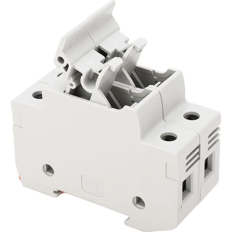 GARRYFIZH Porte-fusible DC à rupture rapide 2P 32A 10x38 photovoltaïque avec fusibles PV 30A 1000VDC