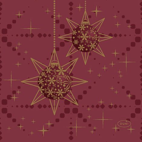 Duni Servietten gilded bauble 24 x 24 cm - 20er Pack