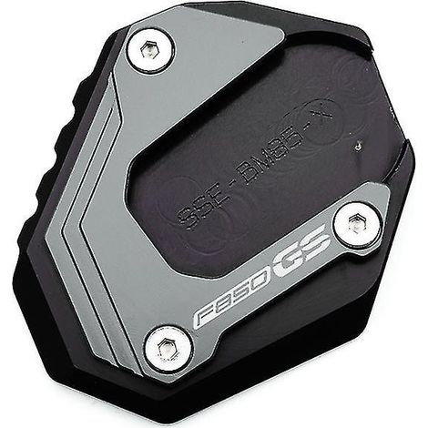 Motorradzubehör für BMW F850GS, F750GS, F 750, 850 GS, F850GS Adventure (2018-2022): Seitenständer, Lenkererhöhung, Ventilkappe (grau) (1/5)
