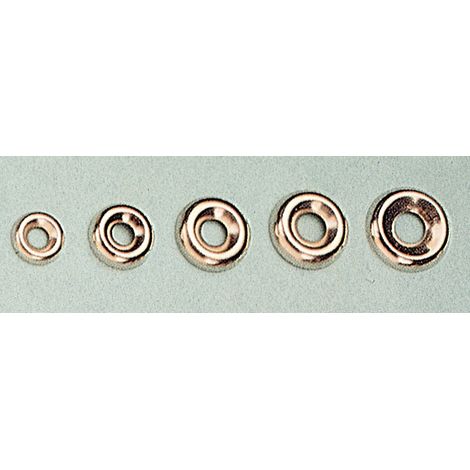 ORLI SOTTOVITE ACCIAIO NICHELATO 16 MM- 10,0 centinaia
