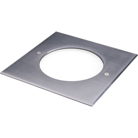 Encastré de sol extérieur ZEPH 3 24V carré anthracite bleu 6x2W - EUROPOLE - 55334AN
