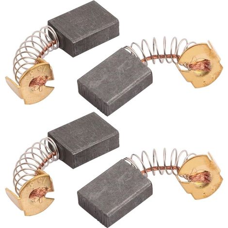 Charbon Balais de carbone moteur 153A 16mm x 13mm x 6mm Électroportatif Outil pour Électrique Marteau Foreuse Moteur 2 Paires (1/2)