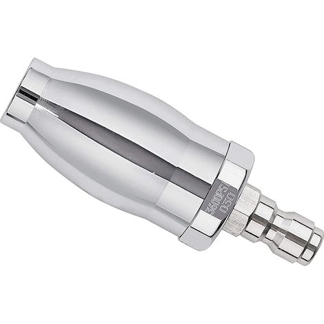 MSBD Nettoyeur à pression haute qualité, buse Turbo d'eau chaude et froide, buse rotative 1/4 pouces à connexion rapide, Orifice 3.0, 3600 PSI (1/5)