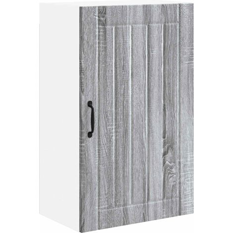 Maison Exclusive - Armario de Pared LUCCA Gris Sonoma 50 x 31 x 8