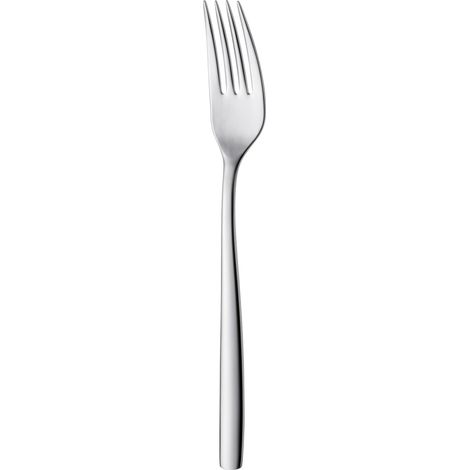 Fourchette de table 20,8 cm, acier inoxydable poli, brillant, passe au lave-vaisselle (1/3)