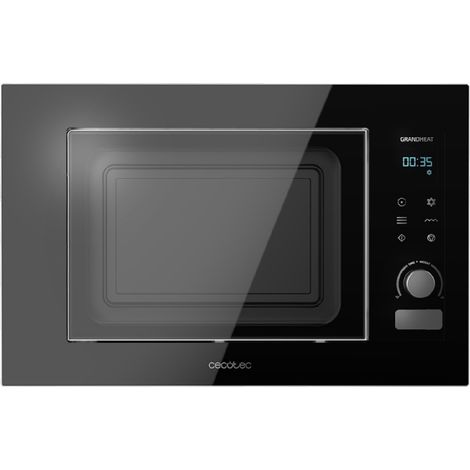 Microondas encastrable GrandHeat 2090 Built-in Touch Black digital de 21 litros de capacidad con grill y 1200 W de potencia.
Encaja en tu cocina
Diseñ (1/4)