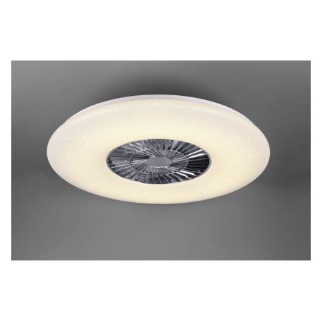 PLAFONIERA C/VENTILATORE LED 58W VISBY 75CM