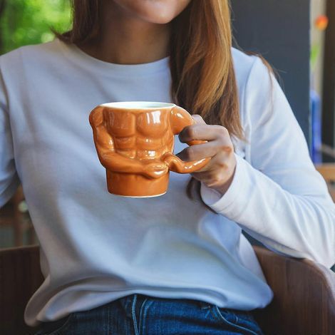 Mug en céramique, tasse à eau, tasse à café, grande tasse (1/5)